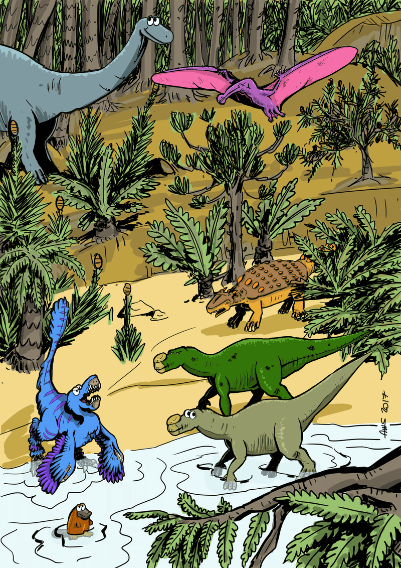 Cretaceous Comic
